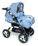 Коляска трансформер Baby Merc пластик